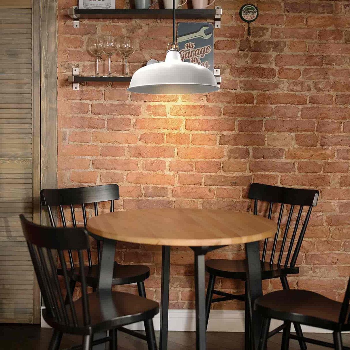 Lámpara Colgante Yang Blanco 30x110cm de Techo con Bombilla - Iluminacion | Bylmo