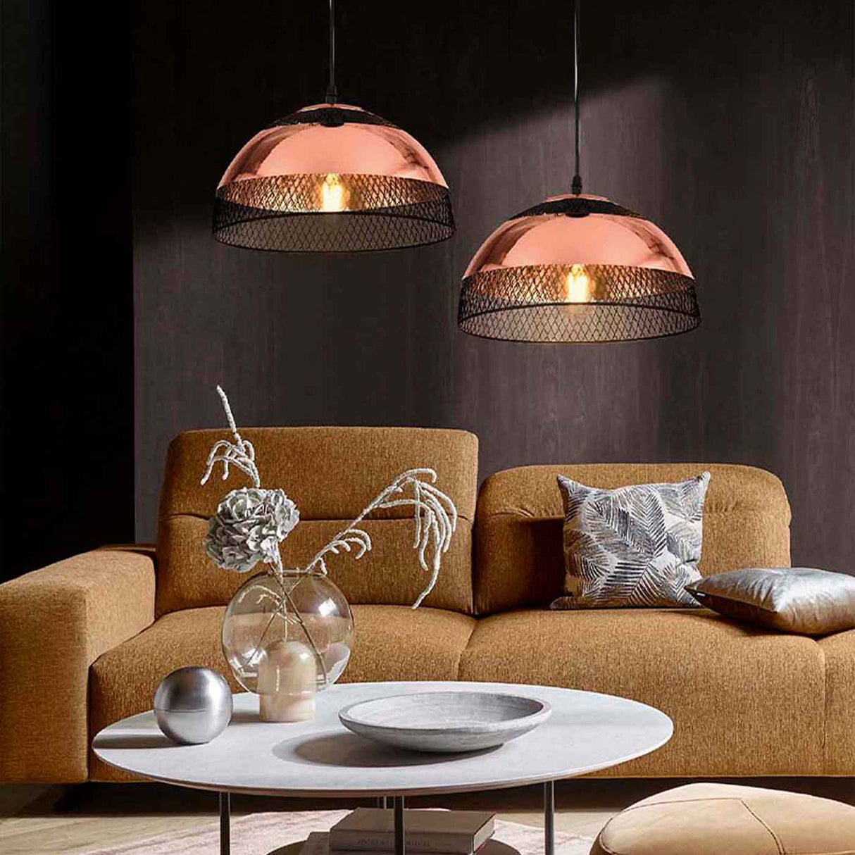 Lámpara Colgante Collage Negro 40x120cm de Techo con Bombilla - Iluminacion | Bylmo