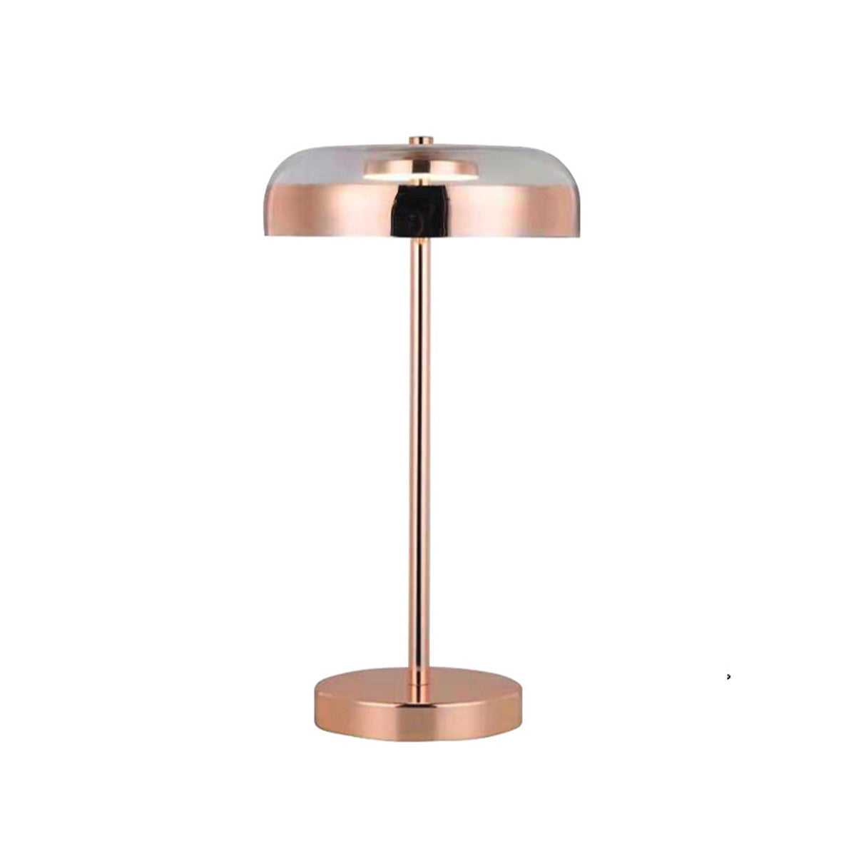 Lámpara de Mesa Scarlett Oro rosa 23x43cm sin Bombilla - Iluminacion | Bylmo