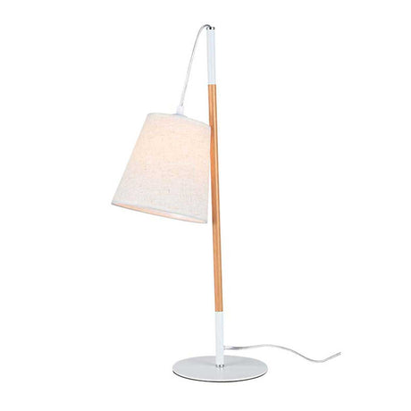 Lámpara de Mesa Lavi Blanco 18x65cm con Bombilla - Iluminacion | Bylmo