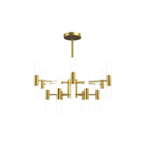 Lámpara Colgante Andy Dorado 66x65cm de Techo con Bombilla - Iluminacion | Bylmo