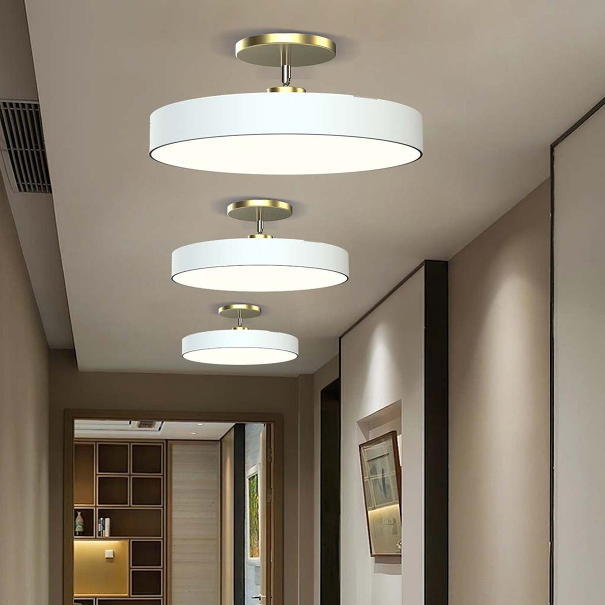 Lámpara de Techo Edita Blanco 40x13cm de Techo sin Bombilla - Iluminacion | Bylmo