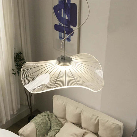 Lámpara Colgante Becky Transparente 40x140cm de Techo sin Bombilla - Iluminacion | Bylmo