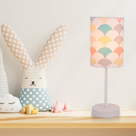 Lámpara de Mesa Sirenita Multicolor 14x40cm con Bombilla - Iluminacion | Bylmo