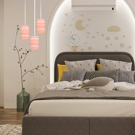 Lámpara Colgante Bombon Multicolor 14x120cm de Techo con Bombilla - Iluminacion | Bylmo