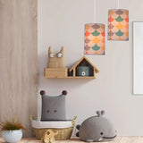 Lámpara Colgante Sirenita Multicolor 14x120cm de Techo con Bombilla - Iluminacion | Bylmo