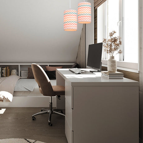 Lámpara Colgante Cosmo Multicolor 14x120cm de Techo con Bombilla - Iluminacion | Bylmo