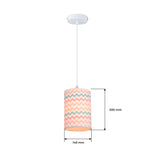 Lámpara Colgante Cosmo Multicolor 14x120cm de Techo con Bombilla - Iluminacion | Bylmo