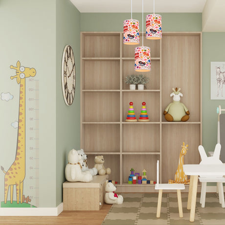 Lámpara Colgante Meteoro Multicolor 14x120cm de Techo con Bombilla - Iluminacion | Bylmo