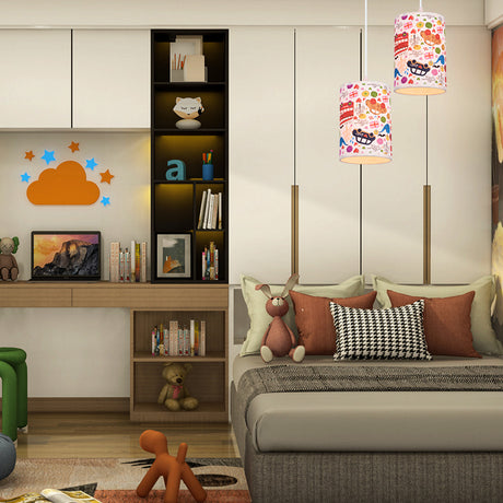 Lámpara Colgante Meteoro Multicolor 14x120cm de Techo con Bombilla - Iluminacion | Bylmo