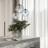 Lámpara Colgante Janet Transparente 20x120cm de Techo con Bombilla - Iluminacion | Bylmo