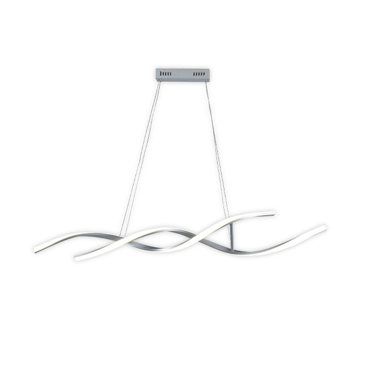 Lámpara Colgante Persefone Blanco Cromado 113x115cm de Techo sin Bombilla - Iluminacion | Bylmo