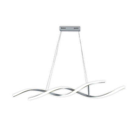 Lámpara Colgante Persefone Blanco Cromado 113x115cm de Techo sin Bombilla - Iluminacion | Bylmo