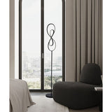 Lámpara de Piso Eterniti Negro 25x160cm sin Bombilla - Iluminacion | Bylmo