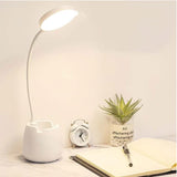 Lámpara de Mesa Deka Blanco 10x42cm sin Bombilla - Iluminacion | Bylmo
