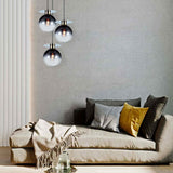 Lámpara Colgante Ada Negro 20x124cm de Techo con Bombilla - Iluminacion | Bylmo