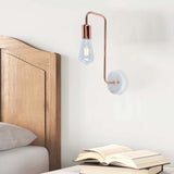 Lámpara de Pared Lino Oro rosa 12x38cm con Bombilla - Iluminacion | Bylmo