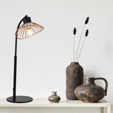 Lámpara de Mesa Angel Negro 16x48cm con Bombilla - Iluminacion | Bylmo