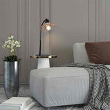 Lámpara de Mesa Angel Negro 16x48cm con Bombilla - Iluminacion | Bylmo