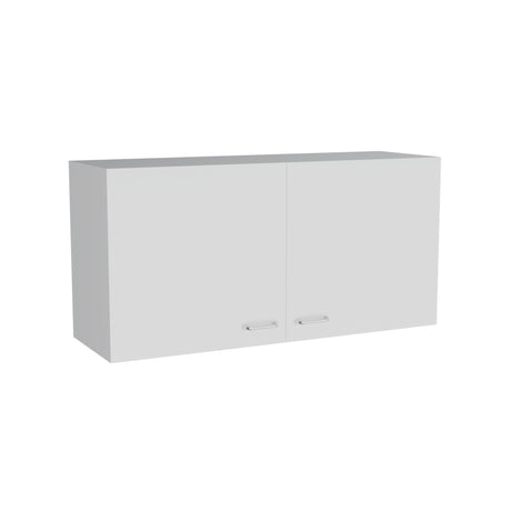 Gabinete Superior de Cocina Napoles Blanco 100x49cm con Dos Puertas - Muebles Superiores | Bylmo