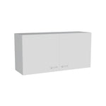 Gabinete Superior De Cocina Napoles Blanco 100x49cm Con Dos Puertas