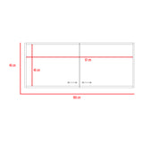 Gabinete Superior de Cocina Napoles Blanco 100x49cm con Dos Puertas - Muebles Superiores | Bylmo