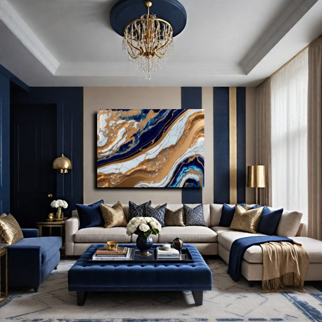 Cuadro de Lienzo Mármol 110x80cm Decorativo - Cuadros | Bylmo