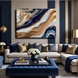 Cuadro de Lienzo Mármol 110x80cm Decorativo - Cuadros | Bylmo