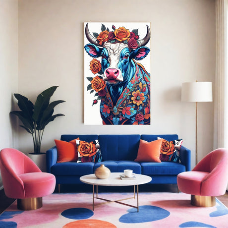 Cuadro de Lienzo Vacuno 60x93cm Decorativo - Cuadros | Bylmo