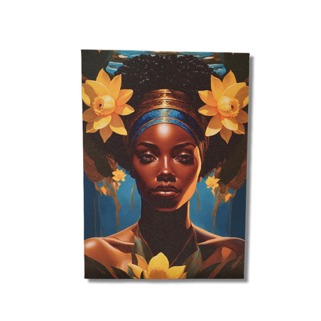 Cuadro de Lienzo Reina Dorada 60x43cm Decorativo - Cuadros | Bylmo