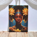 Cuadro de Lienzo Reina Dorada 60x43cm Decorativo - Cuadros | Bylmo