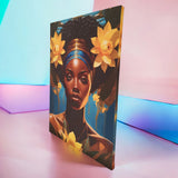 Cuadro de Lienzo Reina Dorada 60x43cm Decorativo - Cuadros | Bylmo