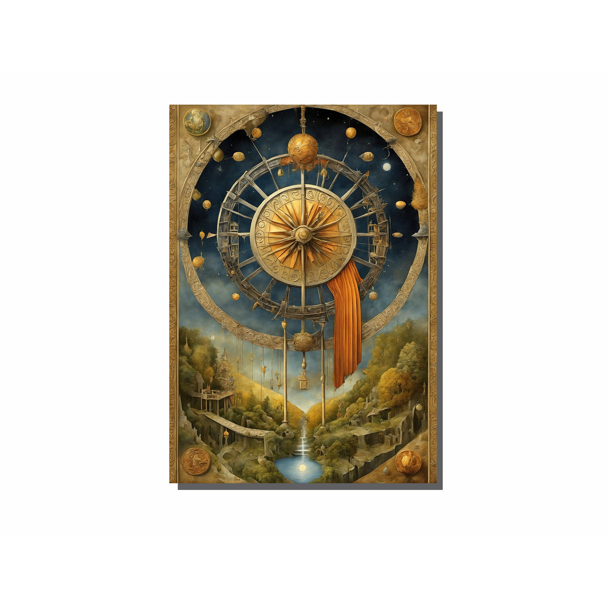 Cuadro de Lienzo Brújula Del Alma 60x43cm Decorativo - Cuadros | Bylmo