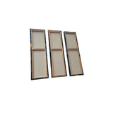 Set 3 Cuadros de Lienzo Noches De Luna 18x60cm Decorativos - Cuadros | Bylmo