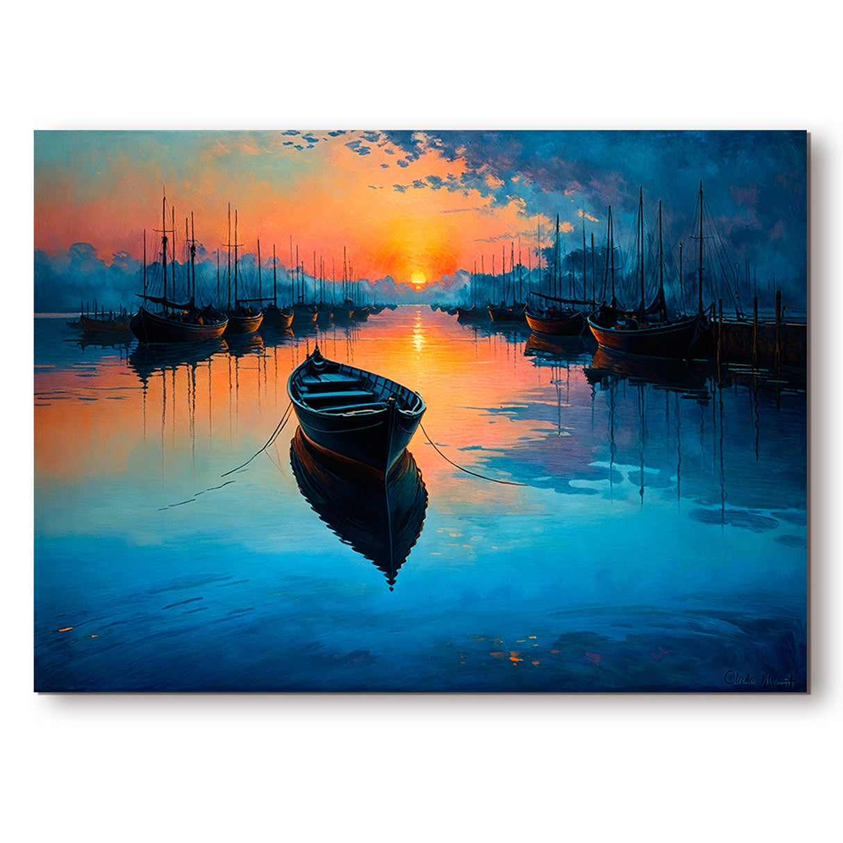 Cuadro de Lienzo Amanecer 110x80cm Decorativo - Cuadros | Bylmo