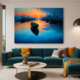 Cuadro de Lienzo Amanecer 110x80cm Decorativo - Cuadros | Bylmo