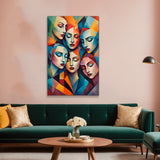 Cuadro de Lienzo Reflejos Del Alma Decorativo 110x80cm - Cuadros | Bylmo