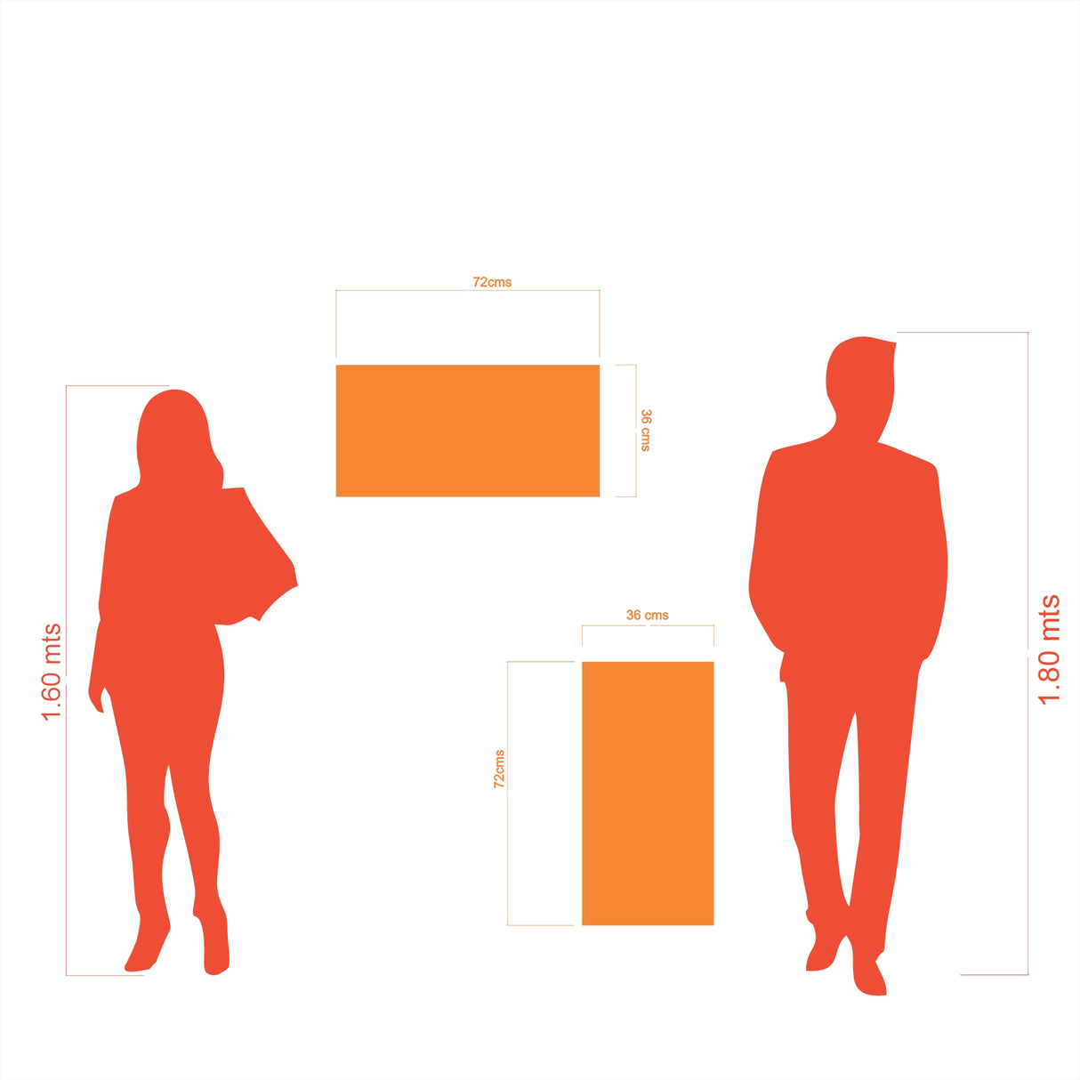 Cuadro de Lienzo Decorativo Triana 72x36cm - Cuadros | Bylmo