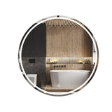 Espejo Led Redondo Moderno 60x60cm Sin Marco - Espejos Decorativos | Bylmo
