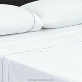 Juego de Sabanas Basic Blanco para Cama Semidoble 120 X 190 Cm Fondo Entero - Sabanas | Bylmo