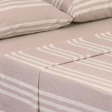 Juego de Sabanas Equilibrio Curuba para Cama Queen 160 X 190 Cm Rayas - Sabanas | Bylmo