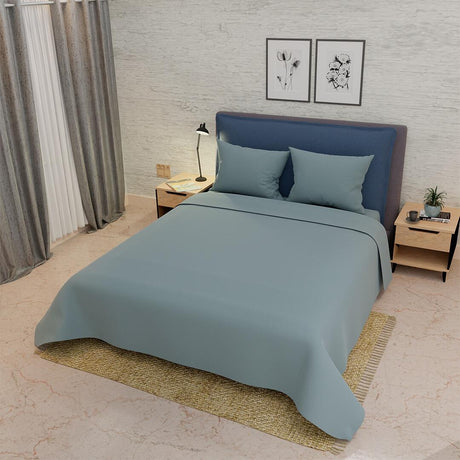 Juego de Sabanas My House Gris Oscuro para Cama King 200 X 200 Cm Fondo Entero - Sabanas | Bylmo