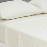 Juego de Sabanas Cotton Sense Beige para Cama Doble 140 X 190 Cm Fondo Entero - Sabanas | Bylmo