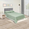 Juego De Sabanas Cotton Sense Verde Para Cama Doble 140 X 190 Cm Fondo Entero