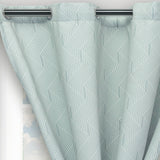 Cortina Blackout Cubista Gris 270x220cm Horizontal Argolla - Cortinas y Persianas | Bylmo