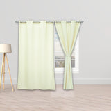 Cortina Blackout Cubista Marfil 270x220cm Horizontal Argolla - Cortinas y Persianas | Bylmo