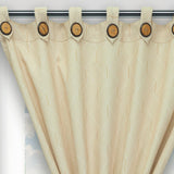 Cortina Blackout Cubista Camel 270x220cm Horizontal Botón - Cortinas y Persianas | Bylmo