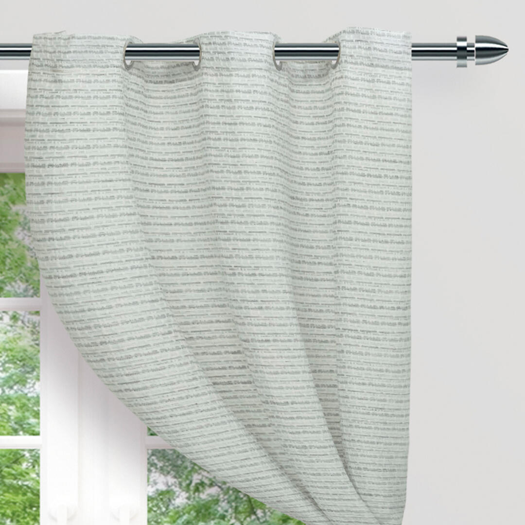 Cortina Lienzo Blanco 270x220cm Horizontal Argolla - Cortinas y Persianas | Bylmo