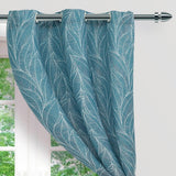 Cortina Acacia Azul 270x220cm Horizontal Argolla - Cortinas y Persianas | Bylmo