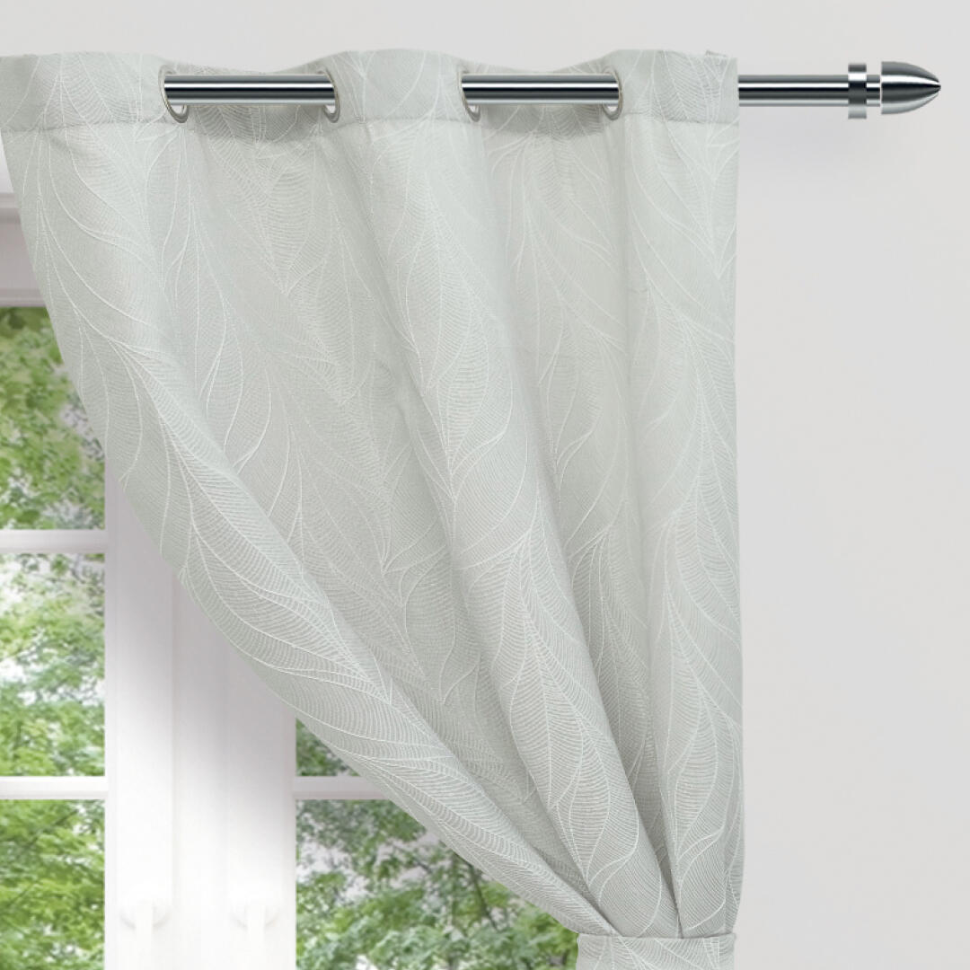 Cortina Acacia Gris 270x220cm Horizontal Argolla - Cortinas y Persianas | Bylmo